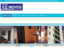 Tablet Screenshot of imobiliariarb.com.br